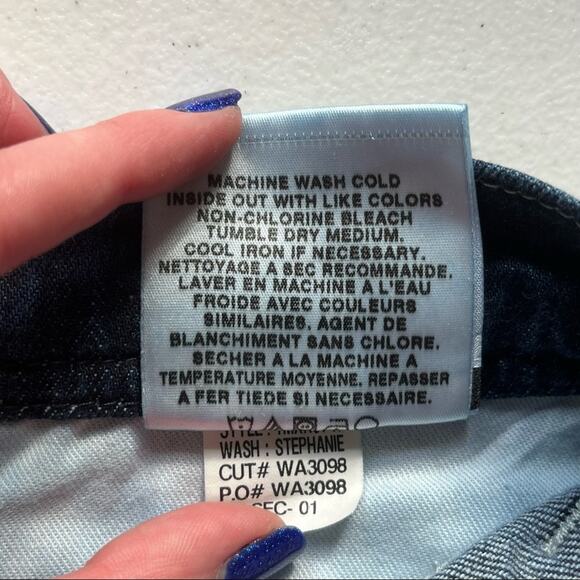 Joe’s Jean Dark Wash Women’s Jean Capri Size W25 - Picture 3 of 13